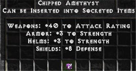 Chipped Amethyst - West Ladder
