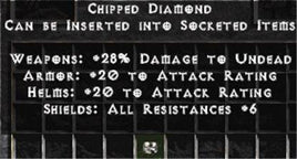 Chipped Diamond - Europe Non-Ladder