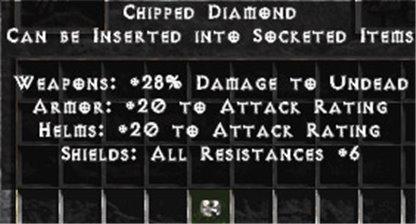 Chipped Diamond - East Non-Ladder