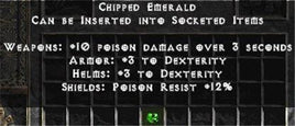 Chipped Emerald - Europe Non-Ladder