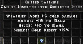 Chipped Sapphire - Europe Non-Ladder