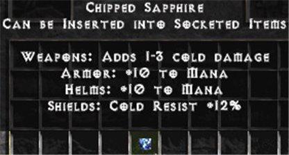 Chipped Sapphire - Europe Non-Ladder