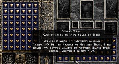 Chipped Topaz - Pack of 88 - Europe Non-Ladder