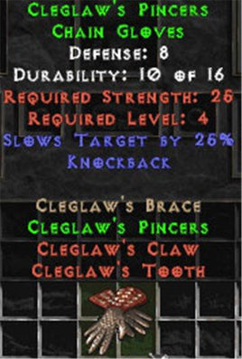 Cleglaw's Pincers - Europe Non-Ladder