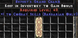 Barbarian Combat Skills GC (plain) - Europe Non-Ladder
