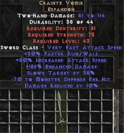 Crainte Vomir - East HC Ladder