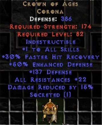 Crown of Ages - 1 Socket - East Non-Ladder