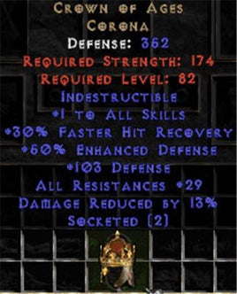 Crown of Ages - 2 Sockets - East HC Ladder