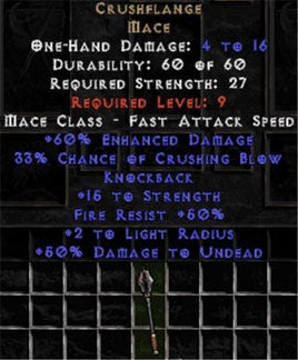 Crushflange - +60% ED - Perfect - West Ladder