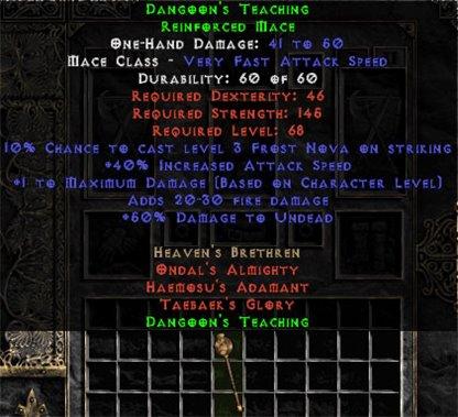 Dangoon's Teaching - Europe Non-Ladder
