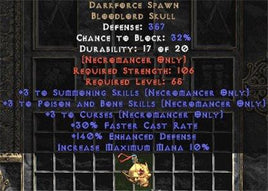 Darkforce Spawn +3 P&B - Europe Non-Ladder