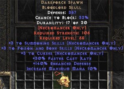 Darkforce Spawn +3 Summoning Skills - Europe Non-Ladder