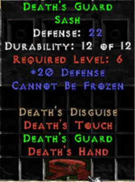 Death's Guard - Europe HC Ladder