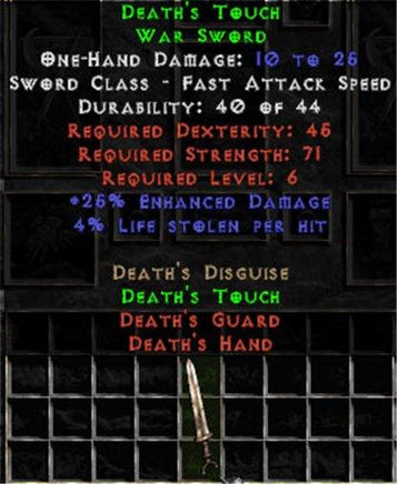 Death's Touch - East Ladder