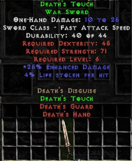 Death's Touch - Europe HC Ladder