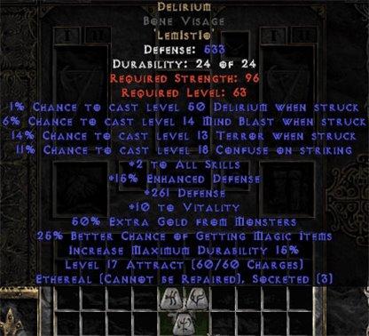 Delirium Bone Visage - Ethereal - Europe Ladder