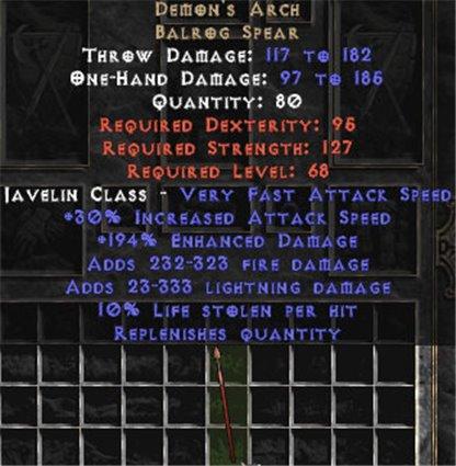 Demon's Arch - Europe Non-Ladder