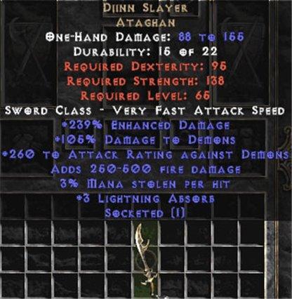 Djinn Slayer - Europe HC Ladder