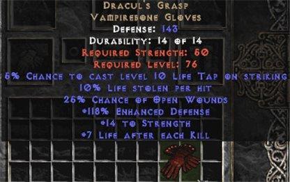 Dracul's Grasp 10% ll - West Ladder