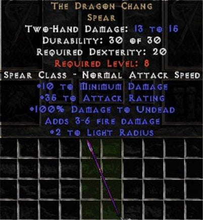 The Dragon Chang - West Non-Ladder
