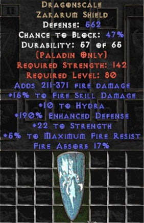 Dragonscale 10-19% Fire Absorb - East Ladder