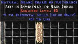 Druid Elemental Skills w/ 31-34 Life GC - East Non-Ladder
