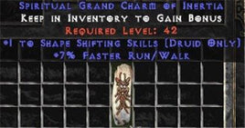 Druid Shape Shifting Skills w/ 7% FRW GC - West Ladder