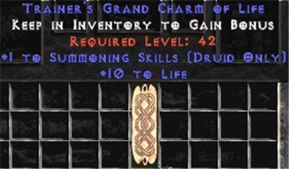 Druid Summoning Skills w/ 10-20 Life GC - West Ladder