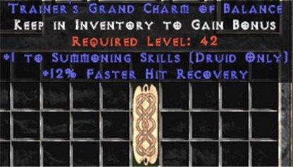 Druid Summoning Skills w/ 12% FHR GC - Europe HC Ladder