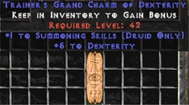 Druid Summoning Skills w/ 4-5 Dex GC - Europe Ladder