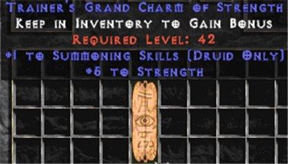Druid Summoning Skills w/ 4-5 Str GC - East Ladder