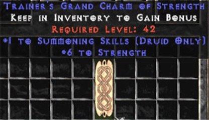 Druid Summoning Skills w/ 6 Str GC - Europe HC Ladder