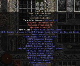 Breath of the Dying Crusader Bow - 365-384% ED - West Ladder