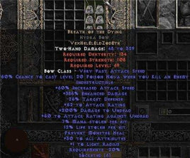 Breath of the Dying Hydra Bow - 385-399% ED - Europe Non-Ladder