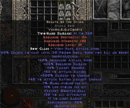 Breath of the Dying Hydra Bow - 415% ED & 12-14% LL - Europe Non-Ladder