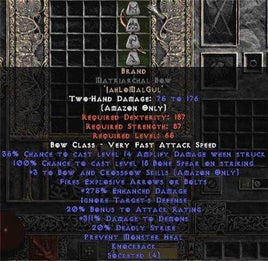 Brand Matriarchal Bow - 3 B&C - 275-319% ED - Europe Non-Ladder
