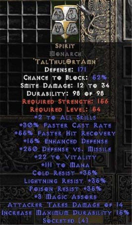 Spirit Monarch - 30-34% FCR - West Non-Ladder