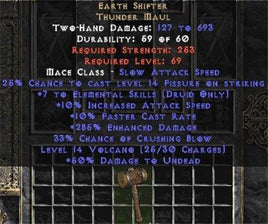 Earth Shifter 275%+ ED - East Non-Ladder