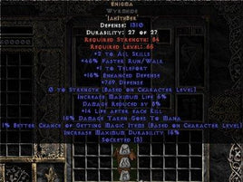 Enigma Wyrmhide +750-769 Defense - West Ladder