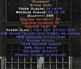 Warshrike - Ethereal - Europe Non-Ladder