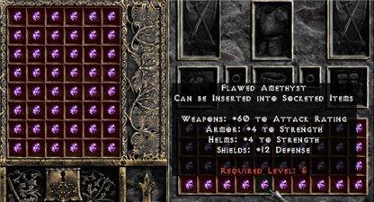 Flawed Amethyst - Pack of 88 - East Ladder