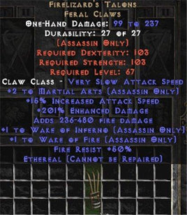 Firelizard's Talons - Ethereal - East Ladder