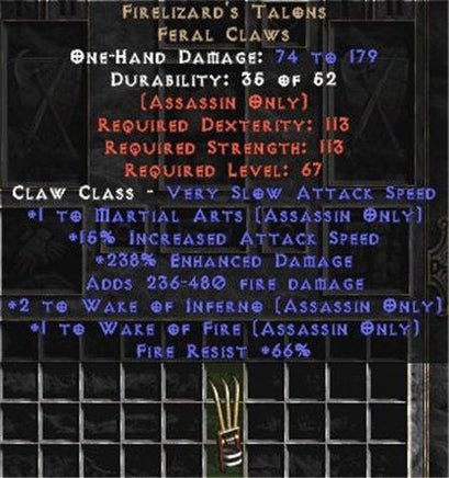 Firelizard's Talons - Europe HC Ladder
