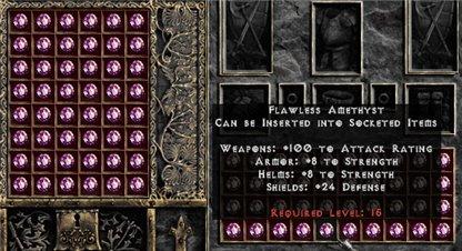 Flawless Amethyst - Pack of 88 - West Non-Ladder