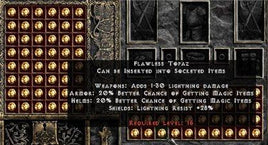 Flawless Topaz - Pack of 88 - West Non-Ladder