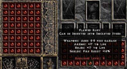 Flawed Ruby - Pack of 88 - East HC Ladder