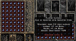 Flawed Sapphire - Pack of 88 - Europe HC Ladder