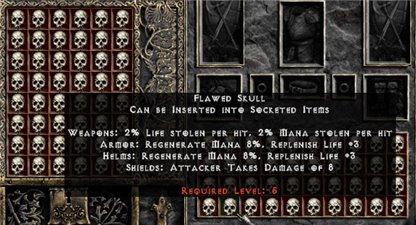 Flawed Skull - Pack of 88 - Europe HC Ladder
