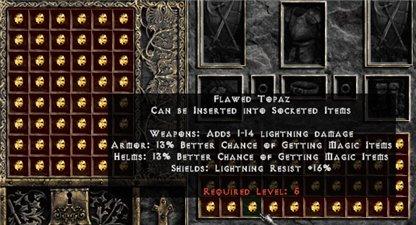 Flawed Topaz - Pack of 88 - West Non-Ladder