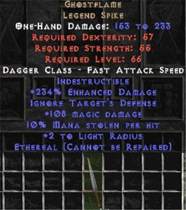 Ghostflame - Ethereal - West Non-Ladder